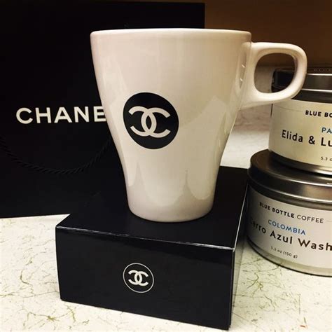 chanel coffee cups|Chanel cup tote.